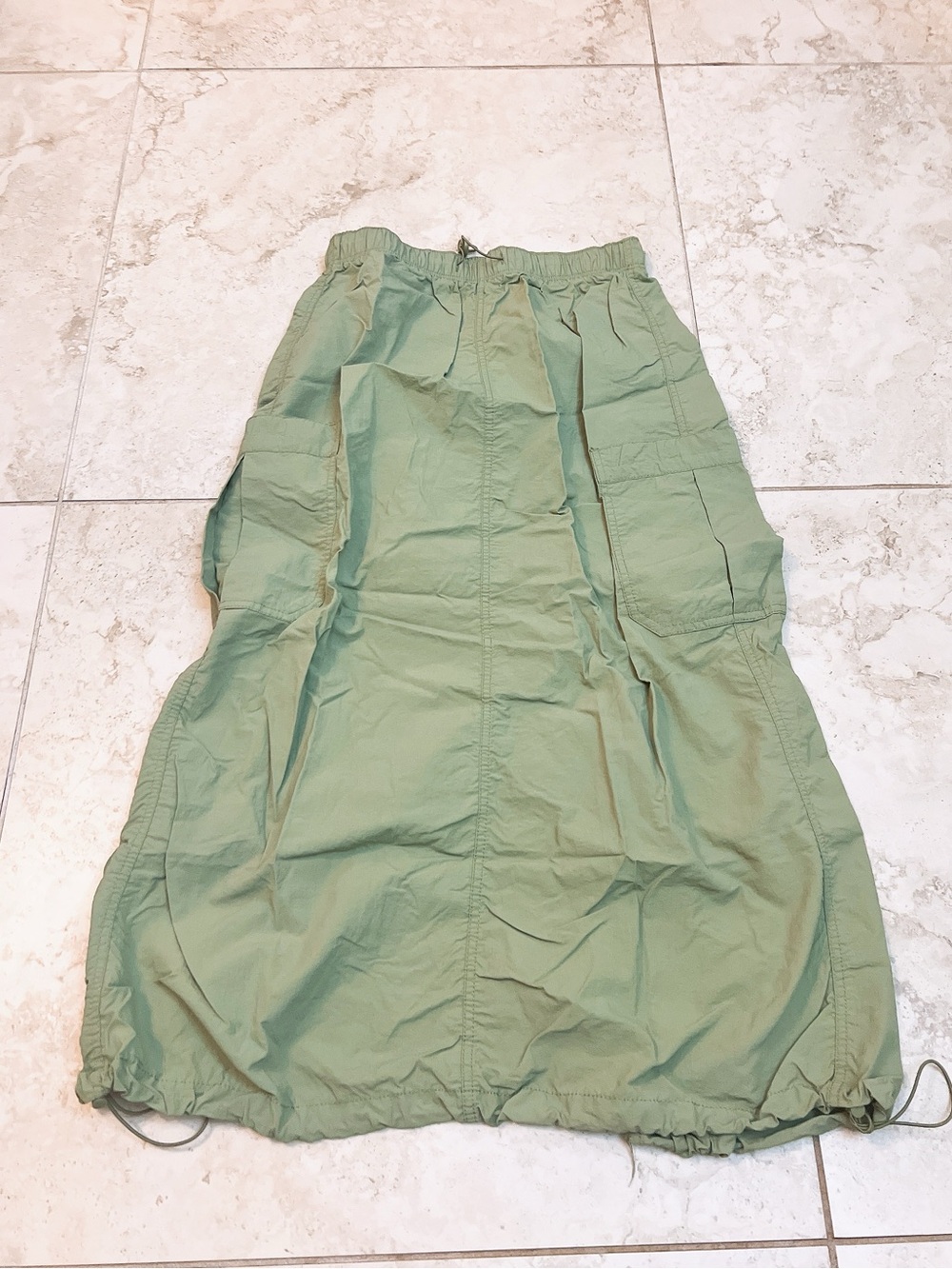 Free- Cargo midi skirt